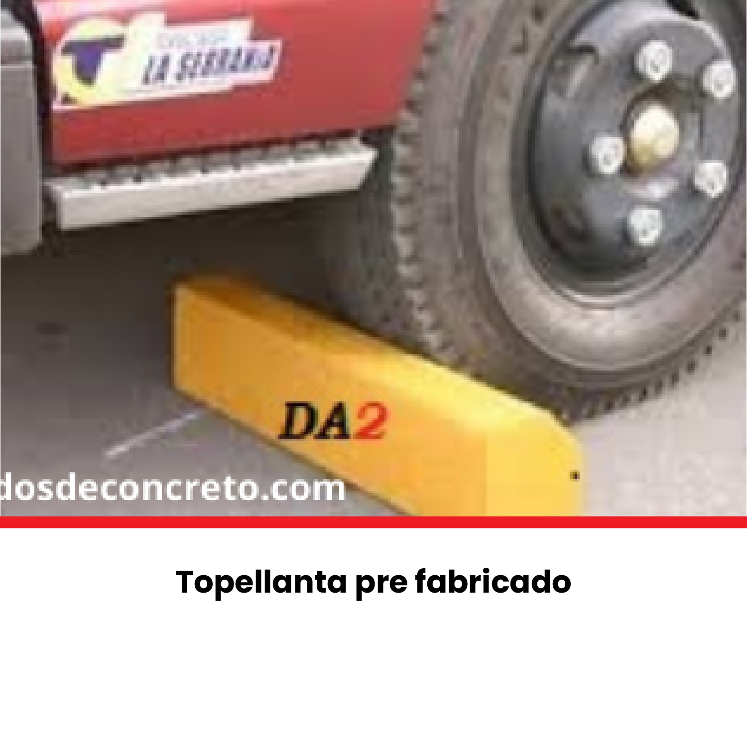 Imagen del producto TOPELLANTAS DE CONCRETO